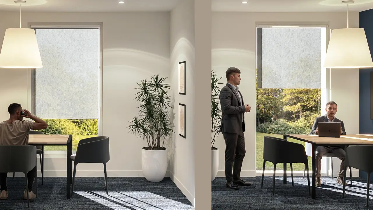 Espace de coworking des Condos Uniti, écoquartier Affiniti