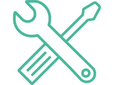 Atelier de réparation de vélos et d'entretien de skis